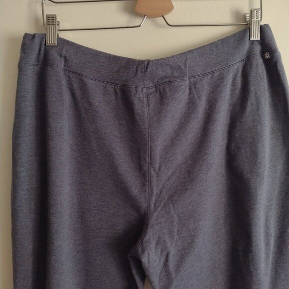 Zinni By Garnet Hill Blue Lounge Pants XL Cotton Blend Pockets Comfy - Picture 7 of 9